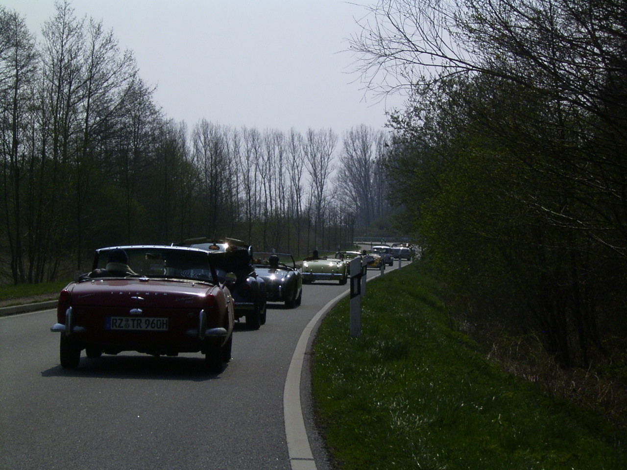 sonniger April 2005 - Ausfahrt in Schleswig Holstein